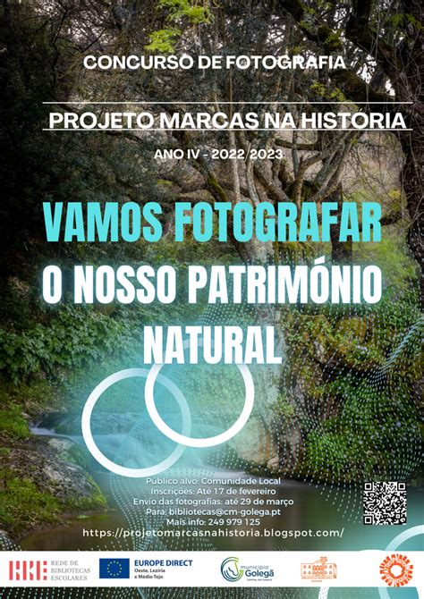 CONCURSO DE FOTOGRAFIA VAMOS FOTOGRAFAR O NOSSO PATRIMÓNIO NATURAL