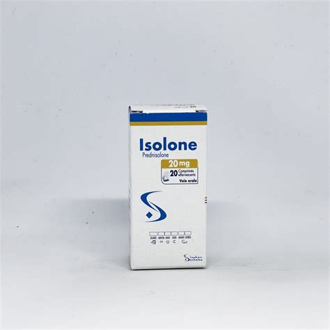 ISOLONE CO 20MG B20 COMP EFFER Sopha Sahara