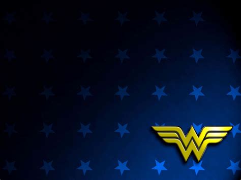 Download Wonder Woman Standing Tall In An Inspiring Pose