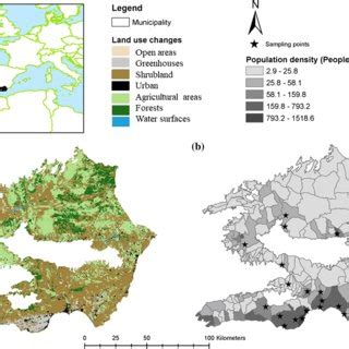 Location of the case study delimiting the arid and semi-arid ecosystems ...