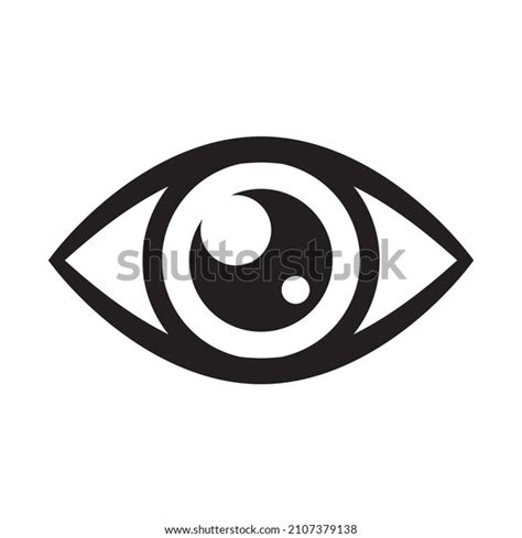 Eye Icon Vector Symbol Isolated Stock Vector Royalty Free 2107379138