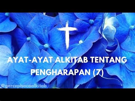 Ayat Ayat Alkitab Tentang Pengharapan 7 YouTube