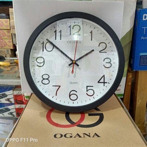 Jual Jam Dinding Ogana Polos Jam Dinding Shopee Indonesia