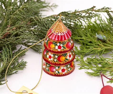 Christmas Bell Hand Painted Christmas Ornaments Handcrafted Etsy