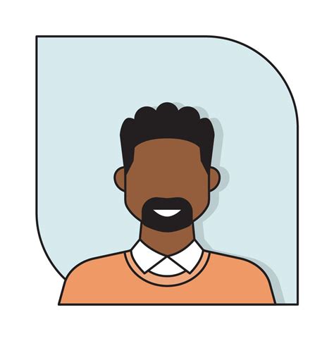 Black Man Avatar Royalty Free Stock Svg Vector And Clip Art