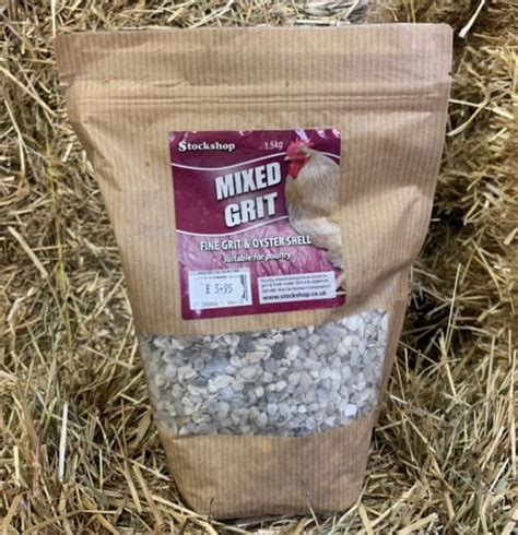 Mixed Grit And Oyster Shell For Poultry 15kg Longdown Activity Farm