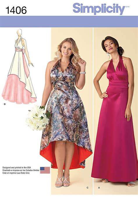 Simplicity Evening Dress Patterns