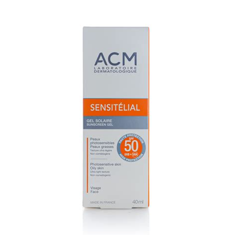 Acm Sensitelial Sunscreen Gel Spf