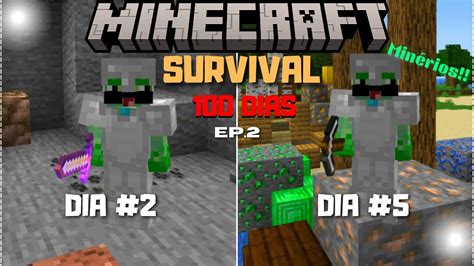 Sobrevivendo No Minecraft Survival Por Dias Ep Youtube