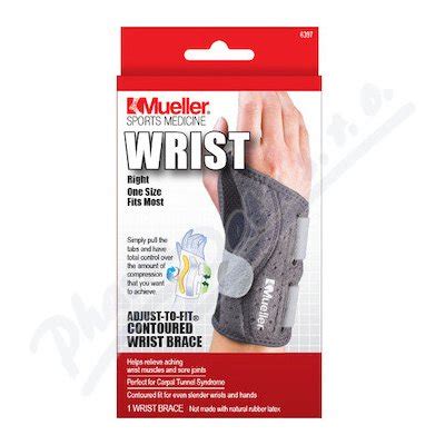 Mueller Adjust To fit Wrist Brace ortéza na zápěstí levá ruka od 559 Kč