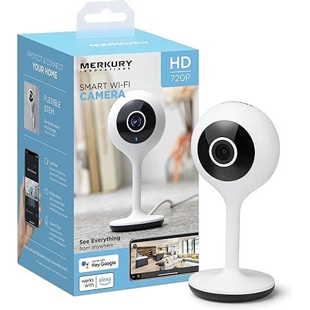 Amazon Merkury Innovations 1080p Smart Wi Fi Camera With Voice