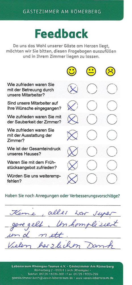 Feedback Lebensraum Mittelrheintal