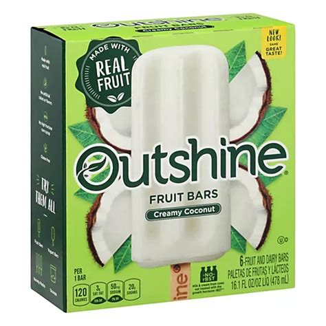 Coconut Frozen Fruit Bar