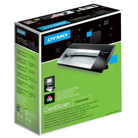 DYMO CardScan V9 Executive Business Card Scanner And Contact Management