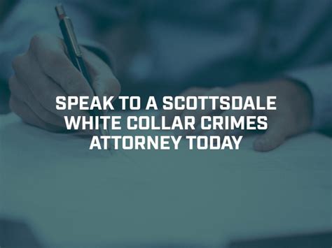 Scottsdale White Collar Crime Attorney