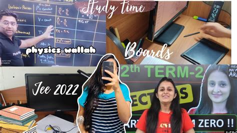 Jee Aspirant Study Vlog Day In Life Of A Jee Aspirant Boards