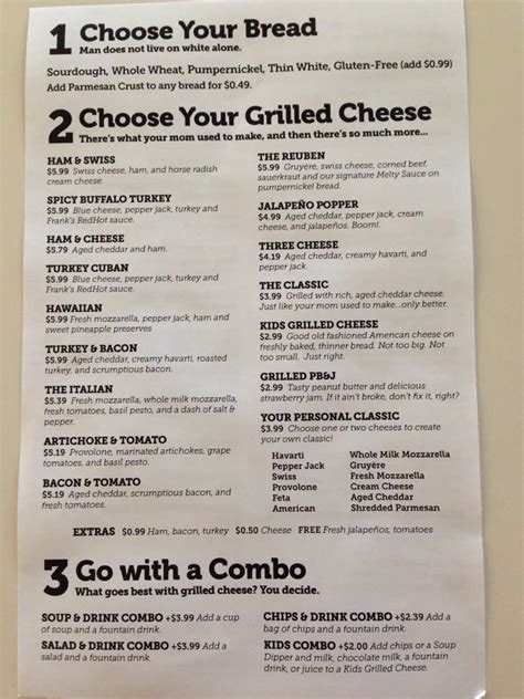 Melty Way Menu, Menu for Melty Way, Midvale, Salt Lake City - Urbanspoon/Zomato