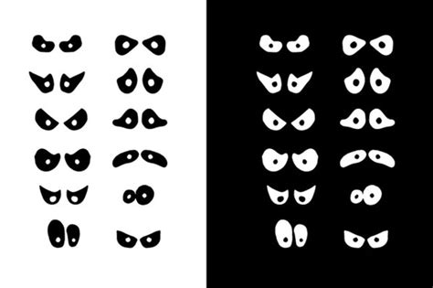 Spooky Eyes Vectors Free Vector Site Download Free Vector Art Graphics