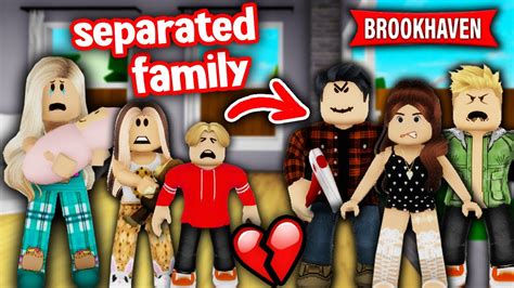 SEPERATED FAMILY | Brookhaven RP Mini Movie (Roblox) - YouTube