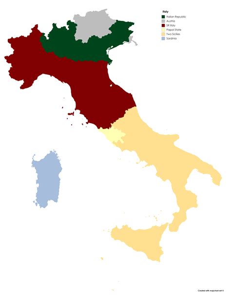 Made A 1936 Italy Map on MapChart : r/Kaiserreich