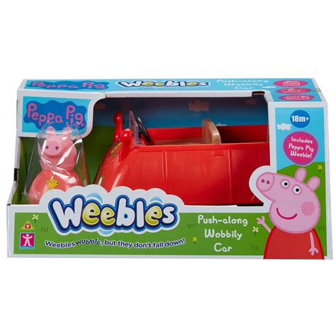 Set De Joaca Peppa Pig Weebles Masinuta Cu Figurina EMAG Ro