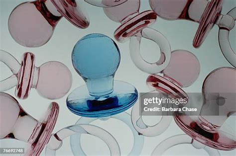 Pink And Blue Pacifier Photos And Premium High Res Pictures Getty Images