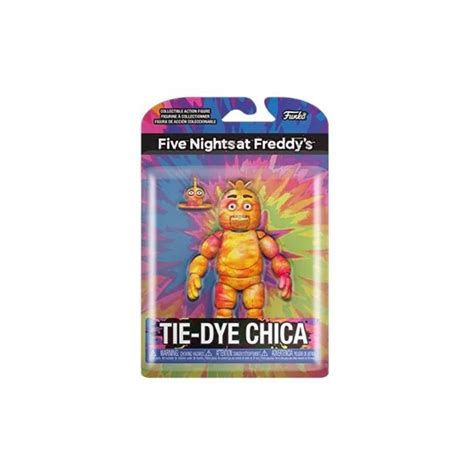 Boneco Articulado Tie Dye Chica Figure 125 Cm Five Nights At Freddys Fnaf Geek Fanaticos