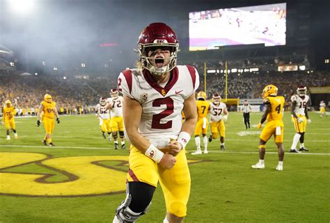 USC QB Jaxson Dart Teases Future With Ole Miss Football - Sports Illustrated USC Trojans News ...