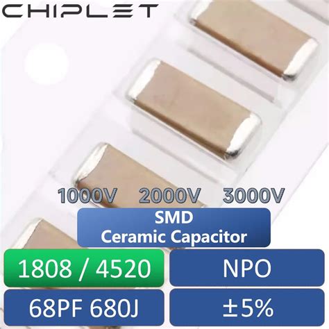 Pcs Smd High Voltage Chip Capacitor Pf J Ceramic