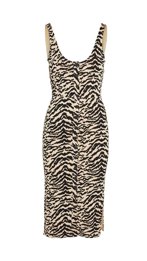 Good American Zebra Midi Dress Coshio Online Shop