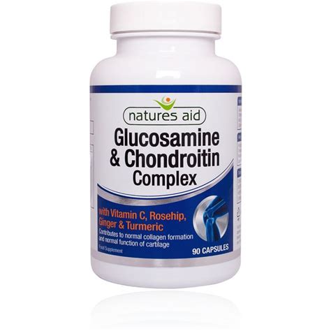 Natures Aid Glucosamine And Chondroitin Complex With Vit C Rosehip