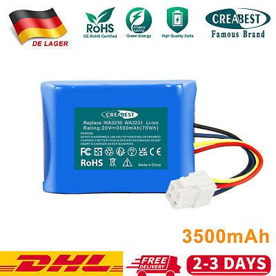 3500mAh 20V Li ion Akku Für Worx 50032492 50032774 WA3230 WA3231