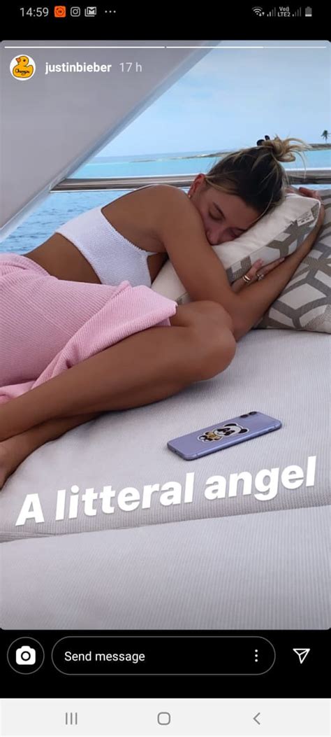 Justin Bieber shares picture of wife Hailey sleeping, calls her ‘angel’