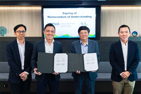 Singapore Land Authority And National University Of Singapore Ink New