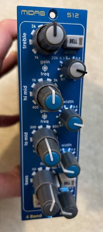 Midas Parametric Equalizer 512 V2 Reverb Uk