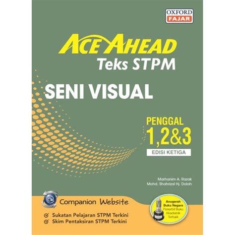 Ace Ahead Teks STPM Seni Visual Penggal 1 2 3 Edisi Ketiga Shopee