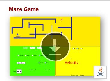 PHET Interactive Simulations Maze Game WCED EPortal