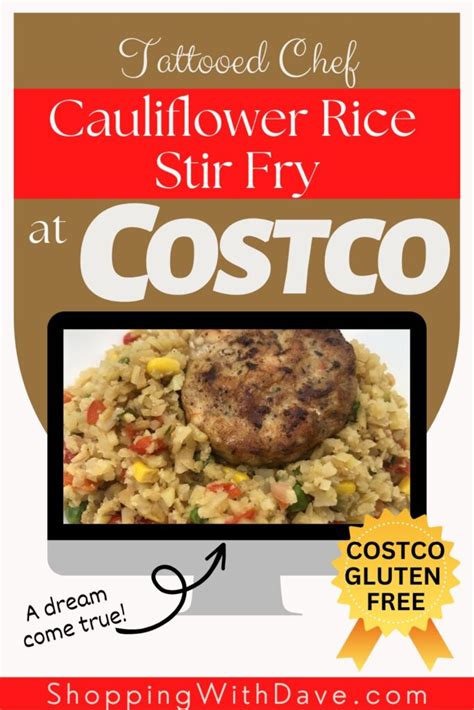 Tattooed Chef Cauliflower Rice Stir Fry At Costco Awesome Low Carb