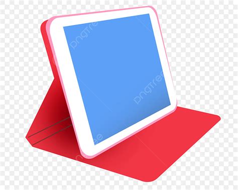 Tablets Clipart Vector Red Tablet Illustration Red Computer Tablet