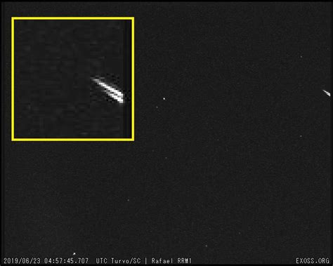 Exoss Registra Meteoros Simult Neos Pela Terceira Vez Exoss Citizen