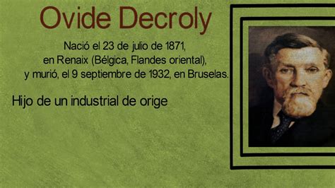 Jhon Dewey María Montessori Ovide Decroly Y Célestin Freinet Andrés