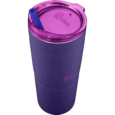 Bubba Envy S Stainless Steel Tumbler With Straw Matte Purple 24 Fl Oz