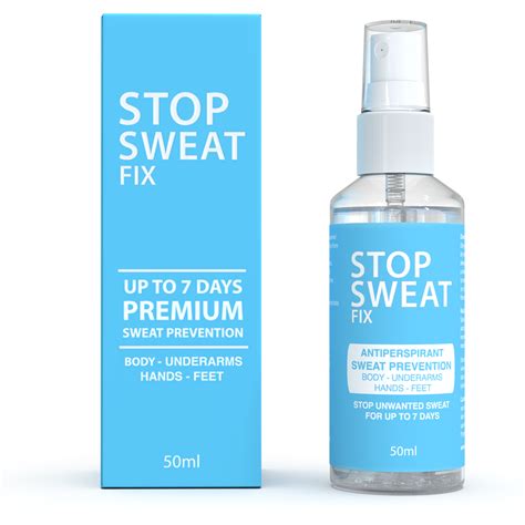 No More Sweat | Best Product For Hyperhidrosis | Stop Sweat Prevention – Stop Sweat Fix