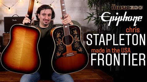 The Epiphone Chris Stapleton Frontier Acoustic Electric Overview