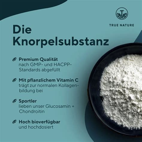 True Nature Glucosamin Chondroitin Kapseln Mit Vitamin C X St