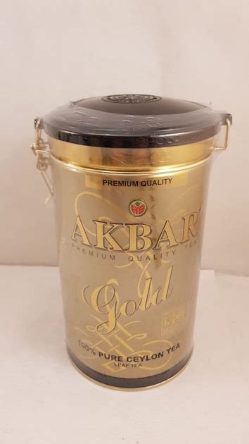 Подарочный чай Akbar Gold 450г в жестяной банке от продавца: BLENDCITY ...