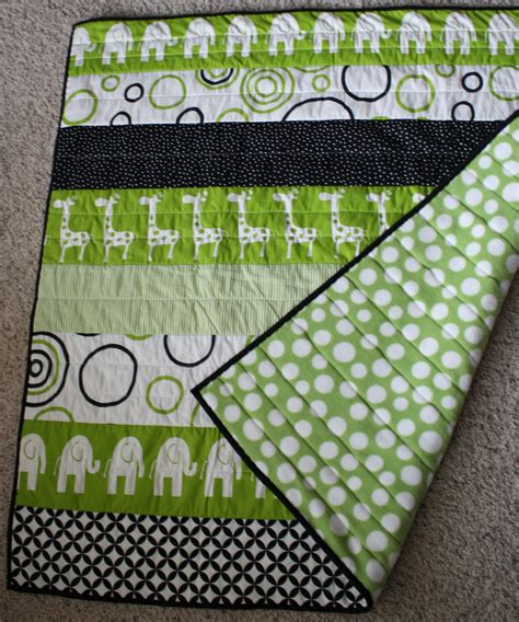 Holly and Olive: Modern Strip Quilt