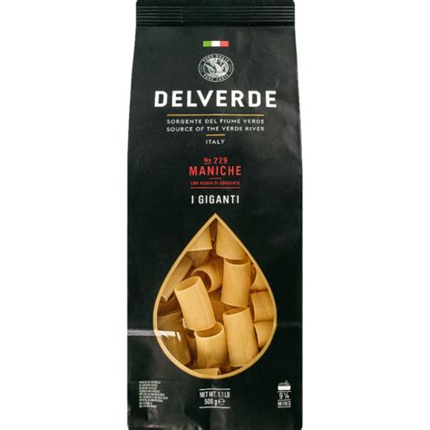 Макаронные изделия «Delverde» №229 Манише Гиганти, 500 г купить в ...