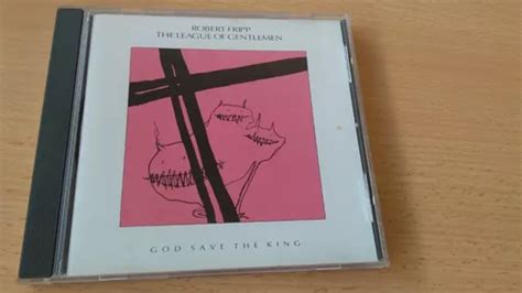 Cd Robert Fripp The League Of Gentlemen God Save The King Mercadolivre