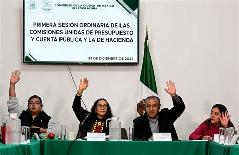 Comisiones Unidas aprueban dictámenes del Paquete Económico 2025